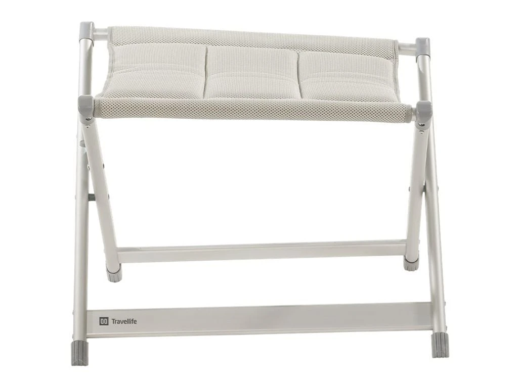 Travellife Barletta Light Grey Voetenbank 4 Travellife Barletta Light Grey Voetenbank - Afbeelding 2