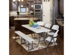 Merkloos Lifetime Tyrell 182 X 76 Inklapbare Tafel -Bo-Camp Verkoopwinkel 64bf9d5053da38.46371215