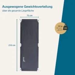 Skandika Vuoma Ligbed - Blue 10 Skandika Vuoma Ligbed - Blue -Bo-Camp Verkoopwinkel 6504164c7464a8.20913226