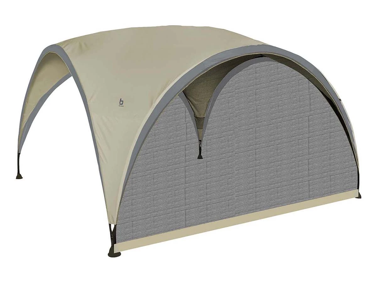 Bo-Camp Party Shelter Medium Zijwand Met Gaas - White 4 Bo-Camp Party Shelter Medium Zijwand Met Gaas - White - Afbeelding 2
