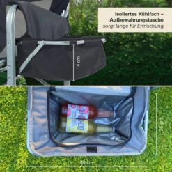 Skandika Tepsa Vouwstoel - Grey -Bo-Camp Verkoopwinkel 65ef31b97650a2.63879187