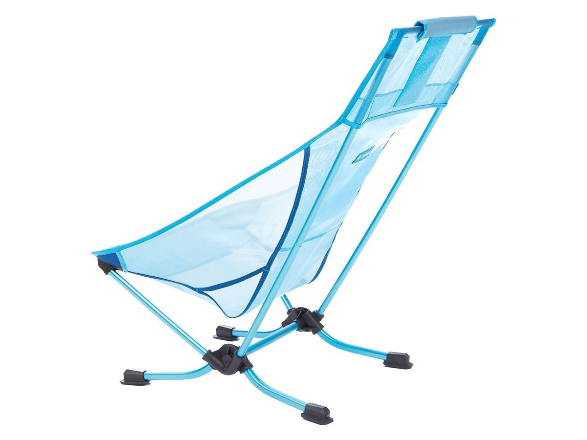 Helinox Beach Blue Mesh Lichtgewicht Opvouwbare Strandstoel 4 Helinox Beach Blue Mesh Lichtgewicht Opvouwbare Strandstoel - Afbeelding 2