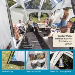 Skandika Tonsberg 10 Tunneltent -Bo-Camp Verkoopwinkel 6638a3442ff909.98888593