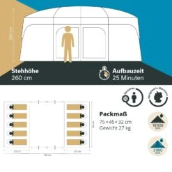 Skandika Tonsberg 10 Tunneltent -Bo-Camp Verkoopwinkel 6638a34433afd6.73312609