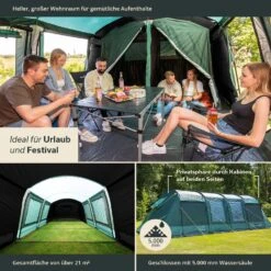 Skandika Montana 8 Sleeper Tunneltent -Bo-Camp Verkoopwinkel 6641c194325091.70805705