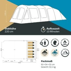 Skandika Timola 6 Air Sleeper Protect XL Opblaasbare Tent -Bo-Camp Verkoopwinkel 6645bd37a6b8d0.02305418