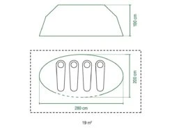 Coleman Galiano 4 Pop-up Tent -Bo-Camp Verkoopwinkel 66473fd446b5c9.49083929