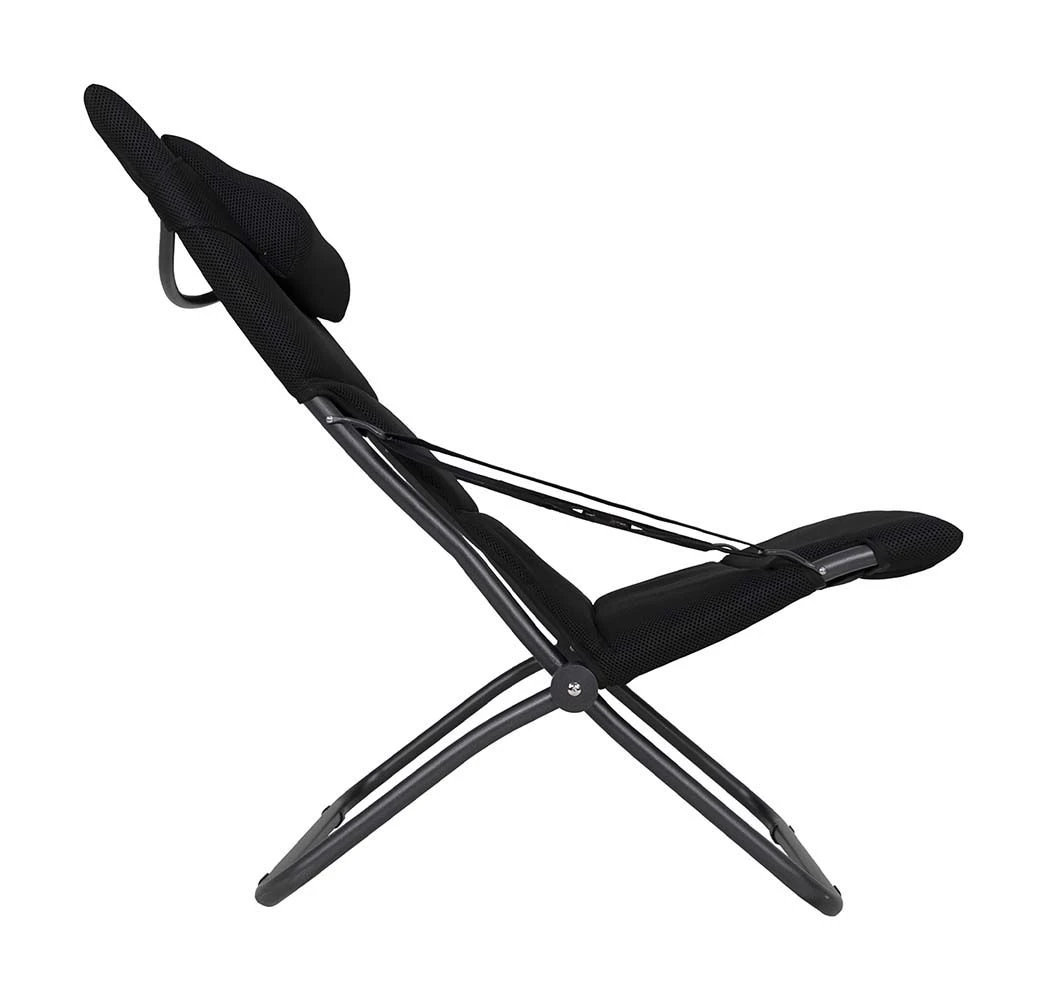 Crespo AP-263 Air-Deluxe Black Klapstoel 7 Crespo AP-263 Air-Deluxe Black Klapstoel - Afbeelding 5