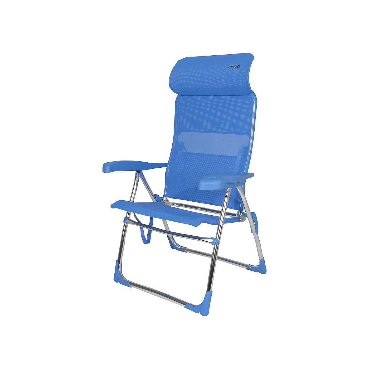 Crespo AL-206 Compact Blue Strandstoel 4 Crespo AL-206 Compact Blue Strandstoel - Afbeelding 2