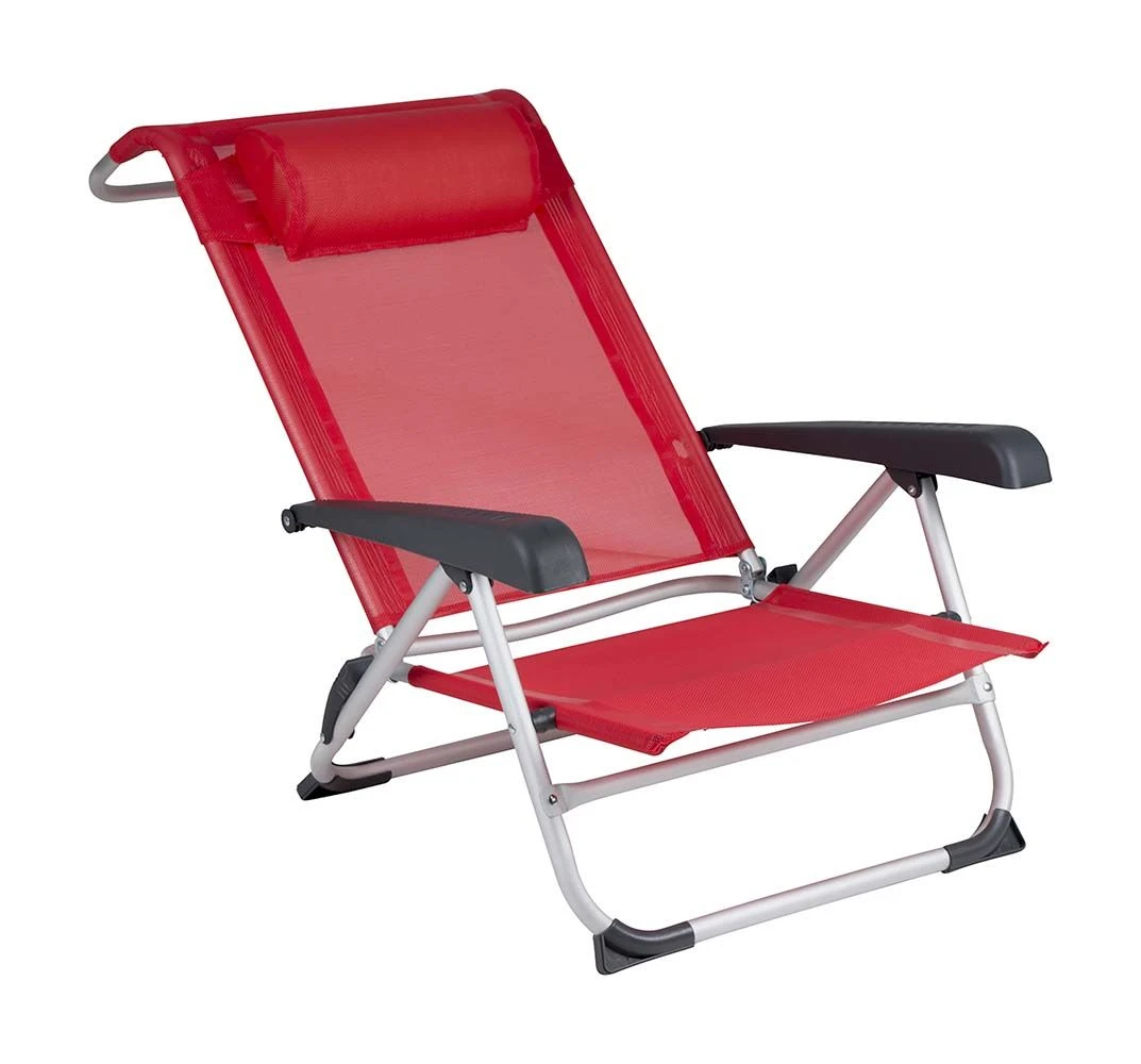 Bo-Camp Saint-Tropez Red Strandstoel 5 Bo-Camp Saint-Tropez Red Strandstoel - Afbeelding 3