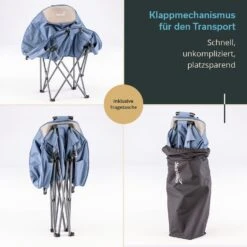Skandika Kupari Moonchair XL Campingstoel - Blue -Bo-Camp Verkoopwinkel 664dc94bbd3354.51839845