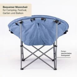 Skandika Kupari Moonchair XL Campingstoel - Blue -Bo-Camp Verkoopwinkel 664dc94bc03385.21323330