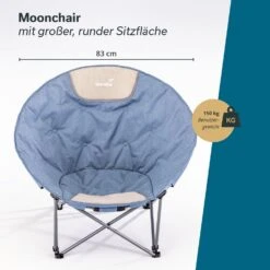 Skandika Kupari Moonchair Campingstoel - Blue -Bo-Camp Verkoopwinkel 664dc95fda6252.28288289