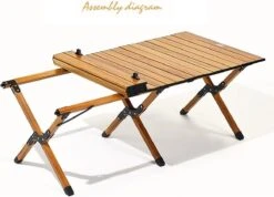 Campingwise 4-persoons Campingtafel - 87 X 59 Cm -Bo-Camp Verkoopwinkel 66542f8addeed7.92839900