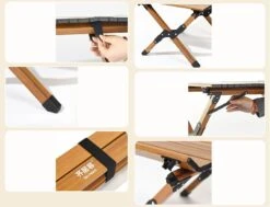 Campingwise 4-persoons Campingtafel - 87 X 59 Cm -Bo-Camp Verkoopwinkel 66542f8adf1878.81970046