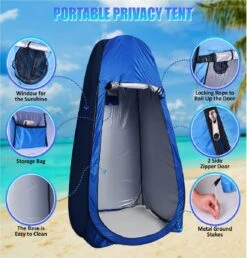 Campingwise Pop-up Douchetent - Blue 10 Campingwise Pop-up Douchetent - Blue -Bo-Camp Verkoopwinkel 6655c7806f1fd3.77091871