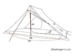 3F UL GEAR Lanshan 2 PRO 2-persoons Tent - Brown -Bo-Camp Verkoopwinkel 66683c7a729892.56187001