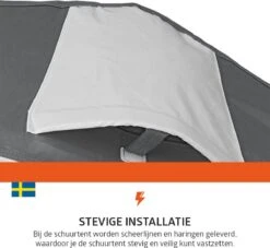 Campout Stella Nova Schuurtent - Grey -Bo-Camp Verkoopwinkel 666c1bf0eadd10.47434628