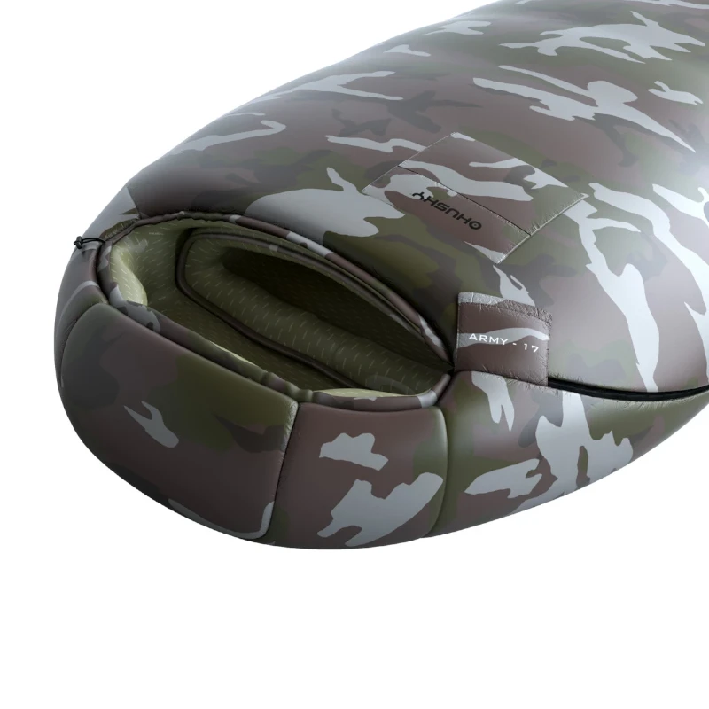 Husky Army 2024 Mummyslaapzak - Camouflage Green 6 Husky Army 2024 Mummyslaapzak - Camouflage Green - Afbeelding 4