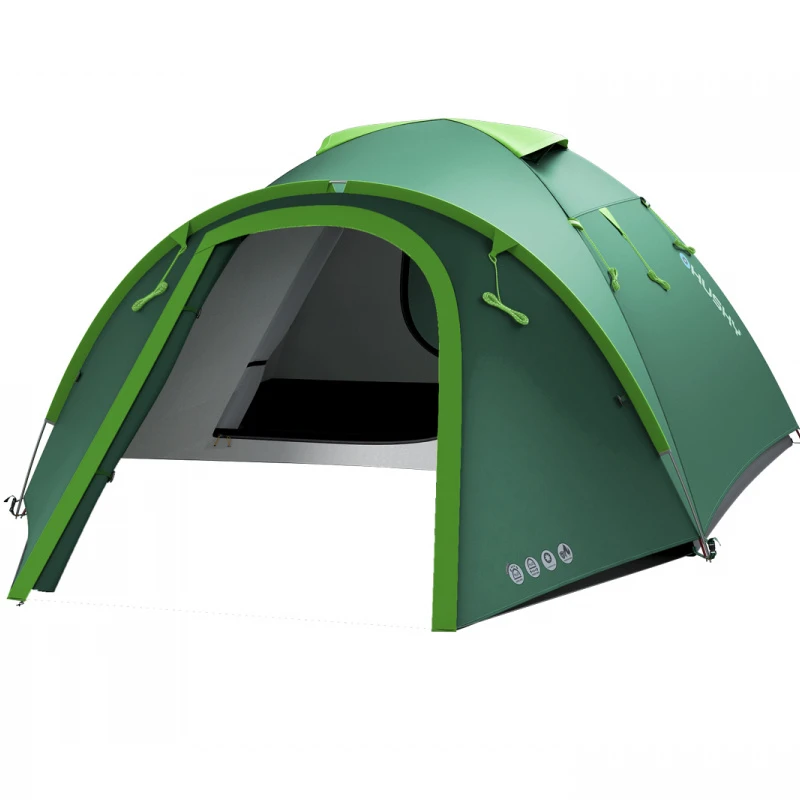 Husky Bizon 4 Plus Koepeltent - Green 4 Husky Bizon 4 Plus Koepeltent - Green - Afbeelding 2
