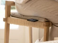 Cosiseat Single Verwarmd Zitkussen - Solid Natural -Bo-Camp Verkoopwinkel 668fe5925041a6.76232185