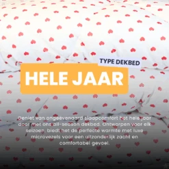 HappyBed Sweethearts All Year Dekbed - 160x200 Cm -Bo-Camp Verkoopwinkel 67470ee1434f45bf