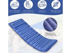 Hikr® 10cm+ Slaapmat - Blue 9 Hikr® 10cm+ Slaapmat - Blue -Bo-Camp Verkoopwinkel 68f0ca3de1b8e6ff