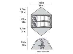 MSR Hubba Hubba NX Lichtgewicht Tent - Green -Bo-Camp Verkoopwinkel 6ea471d27245c901