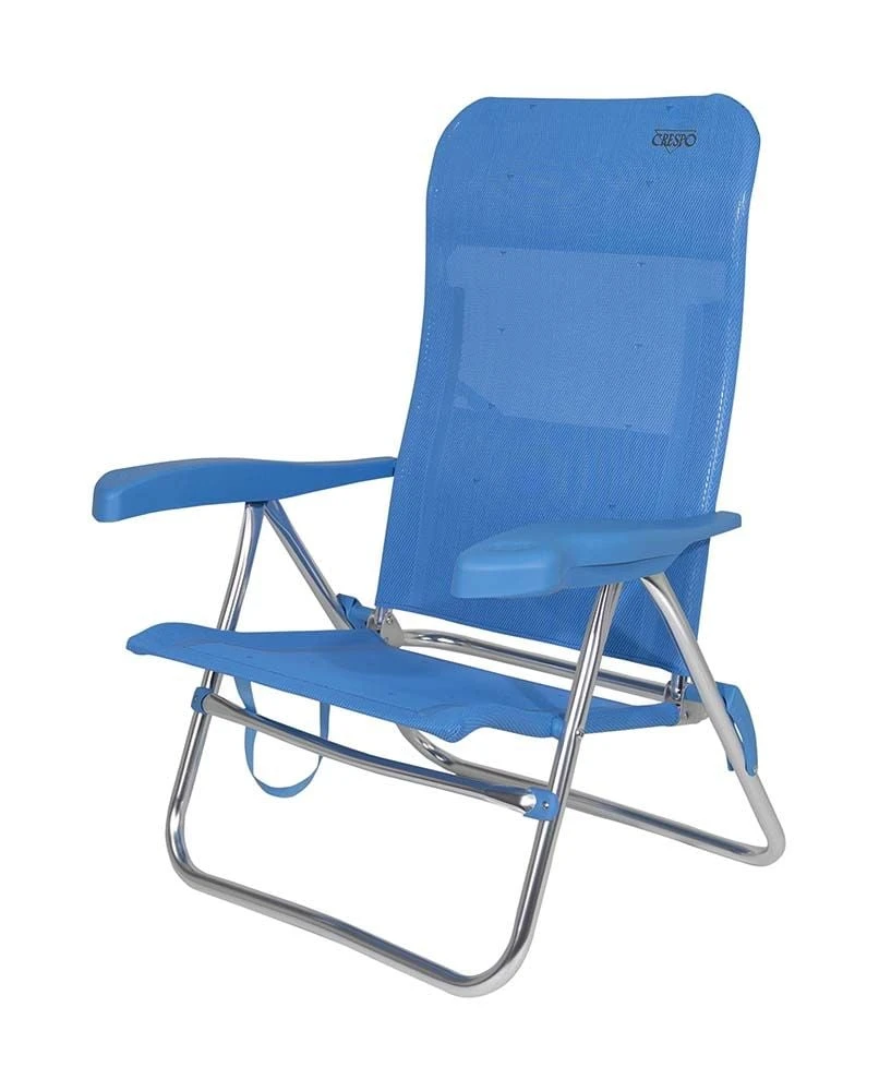 Crespo AL-205 Blue Strandstoel 4 Crespo AL-205 Blue Strandstoel - Afbeelding 2