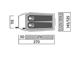 Easy Camp Reindal 2 Tunneltent -Bo-Camp Verkoopwinkel 7529b418ba9ee16b