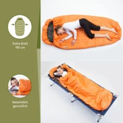 Skandika Vegas-R XXL Zwarte Slaapzak -Bo-Camp Verkoopwinkel 75f59aa84e99c61f