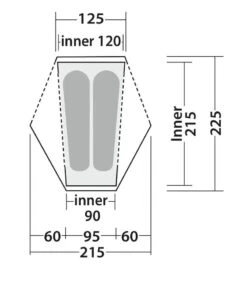 Robens Seeker 2 LW Koepeltent -Bo-Camp Verkoopwinkel 78a7a870907fb933