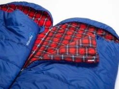 Skandika Dundee Flannel-L Blauwe Slaapzak -Bo-Camp Verkoopwinkel 79a1e925aa4693da