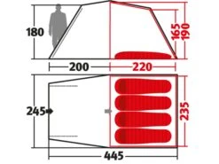 Wechsel Voyager Tunneltent -Bo-Camp Verkoopwinkel 7c59c35b780a211d