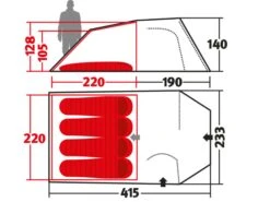 Wechsel Intrepid 4 Tunneltent 11 Wechsel Intrepid 4 Tunneltent -Bo-Camp Verkoopwinkel 7d0a6c4728673d05