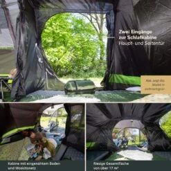 Skandika Kambo 6 Tunneltent 11 Skandika Kambo 6 Tunneltent -Bo-Camp Verkoopwinkel 84c9698267378b01