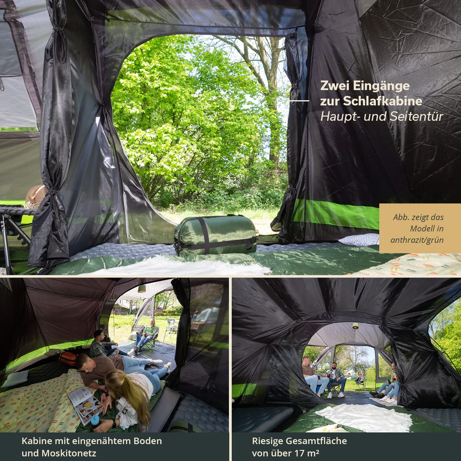 Skandika Kambo 6 Tunneltent 6 Skandika Kambo 6 Tunneltent - Afbeelding 4