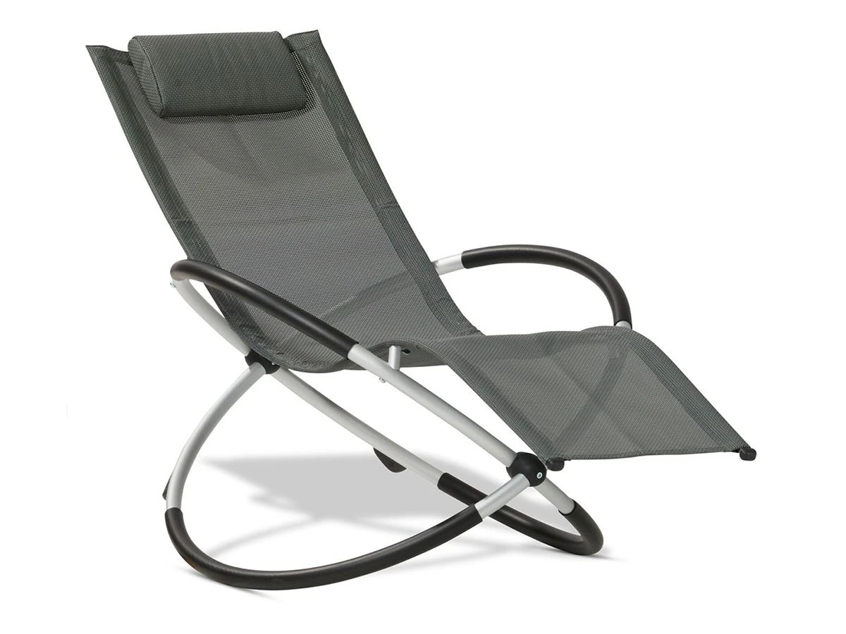FlinQ Aura Opvouwbare Loungestoel - Antraciet 3 FlinQ Aura Opvouwbare Loungestoel - Antraciet