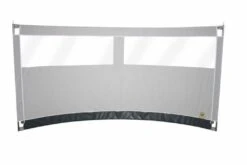 ESVO Gebogen Mistral 300 Met 2 Smalle Ramen Windscherm