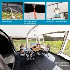 Skandika Nordland Sleeper 6 Tunneltent -Bo-Camp Verkoopwinkel 98b2dd5f57d5f74c