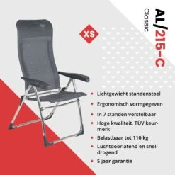 Crespo AL-215 Standenstoel - Dark Grey 9 Crespo AL-215 Standenstoel - Dark Grey -Bo-Camp Verkoopwinkel 9bdea65a09f8e097