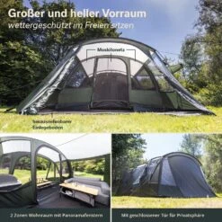 Skandika Canyon 4 Protect Tunneltent -Bo-Camp Verkoopwinkel a0cf423e19312307