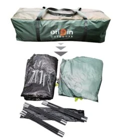 Origin Outdoors Hyggelig 2-persoons Tent - Grey -Bo-Camp Verkoopwinkel a5bb2d60d69093c9