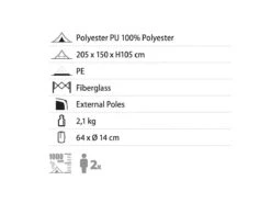 Brunner Chef II Outdoor Keukentent -Bo-Camp Verkoopwinkel a7a46a9e1e6725f7