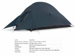 Naturehike Cloud Up 3 Upgraded Koepeltent -Bo-Camp Verkoopwinkel b103a549fa829ed6