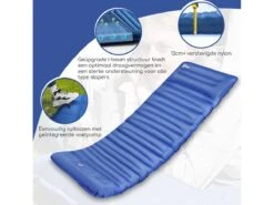 Hikr® 10cm+ Slaapmat - Blue 12 Hikr® 10cm+ Slaapmat - Blue -Bo-Camp Verkoopwinkel b570de13931a0be6