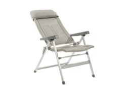 Travellife Lucca Comfort Cool Grey Standenstoel -Bo-Camp Verkoopwinkel b67530f735b541d2