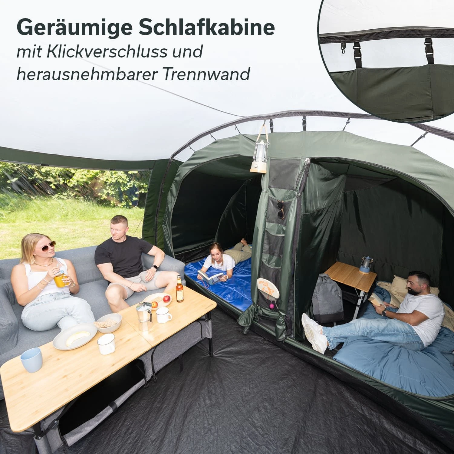 Skandika Canyon 5 Protect Tunneltent 6 Skandika Canyon 5 Protect Tunneltent - Afbeelding 4