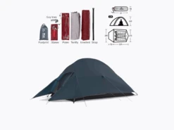 Naturehike Cloud Up 3 Upgraded Koepeltent -Bo-Camp Verkoopwinkel bdc4a9ba950e3992