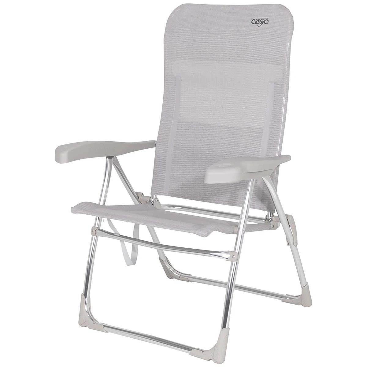 Crespo AL-206 Light Grey Strandstoel 5 Crespo AL-206 Light Grey Strandstoel - Afbeelding 3